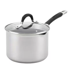 Cheap ๐ฅ Circulon Momentum 3 Qt. Stainless Steel Nonstick Sauce Pan With Glass Lid ๐ฅฐ