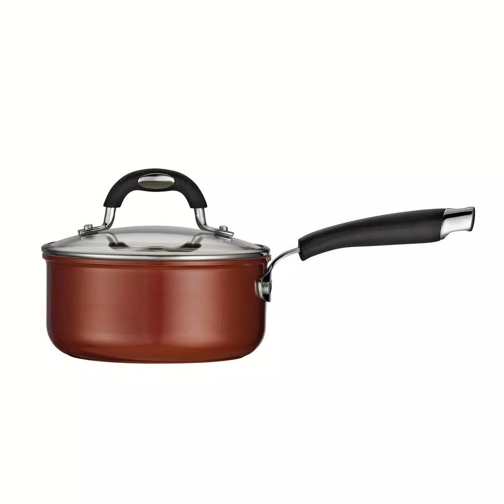 Best Sale π Tramontina Style Ceramica 1.5 Qt. Aluminum Ceramic Nonstick Sauce Pan In Copper With Glass Lid π 2 Best Sale π Tramontina Style Ceramica 1.5 Qt. Aluminum Ceramic Nonstick Sauce Pan In Copper With Glass Lid π - Image 2