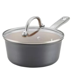 Discount 🥰 Ayesha Curry Home Collection 2 Qt. Aluminum Nonstick Sauce Pan In Basil Green With Glass Lid 🔔