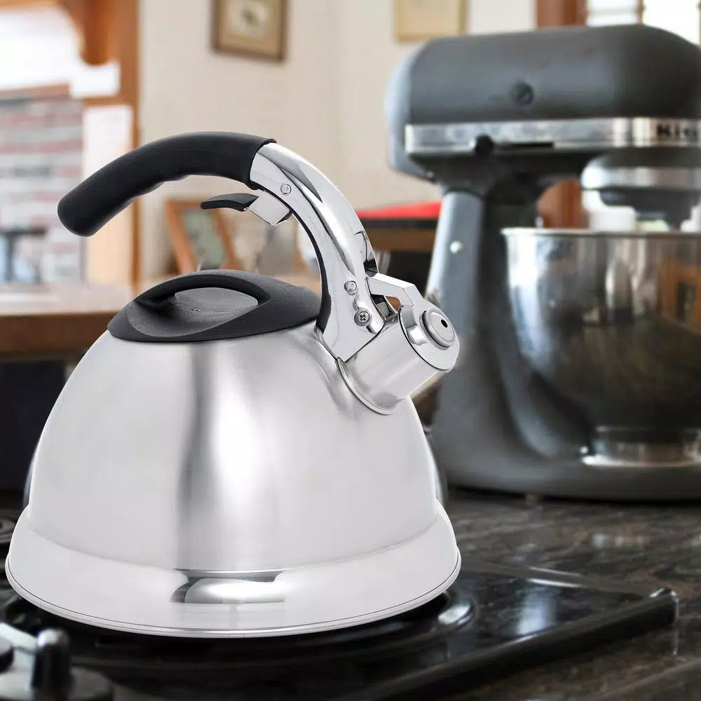 Flash Sale π₯ Creative Home Avalon 12-Cup Stovetop Tea Kettle In Silver π 6 Flash Sale π₯ Creative Home Avalon 12-Cup Stovetop Tea Kettle In Silver π - Image 6