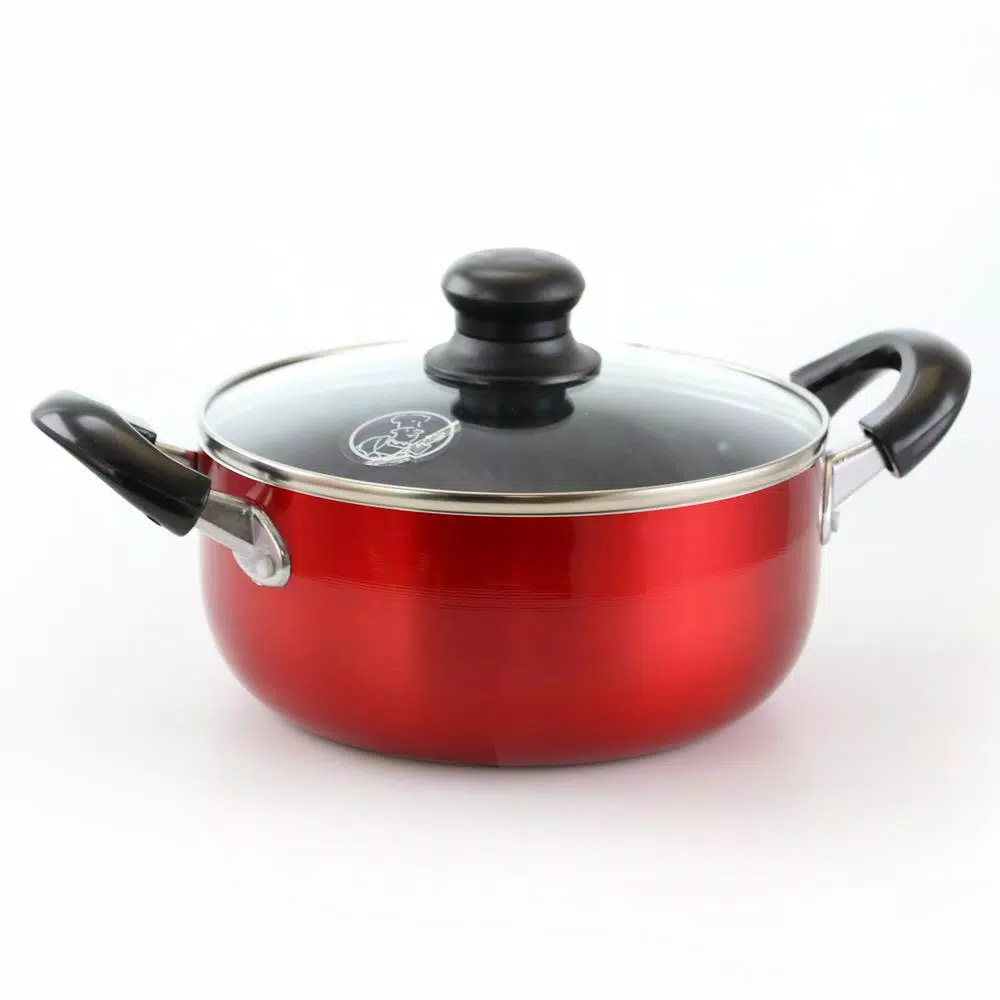 Hot Sale β€οΈ Better Chef 4 Qt. Round Aluminum Nonstick Dutch Oven In Red With Glass Lid π 1 Hot Sale β€οΈ Better Chef 4 Qt. Round Aluminum Nonstick Dutch Oven In Red With Glass Lid π
