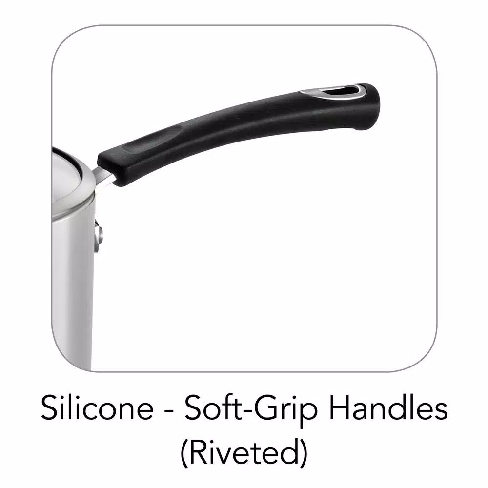 Budget β Tramontina Style Polished 2 Qt. Aluminum Nonstick Sauce Pan In Mirror-Polished With Glass Lid π― 4 Budget β Tramontina Style Polished 2 Qt. Aluminum Nonstick Sauce Pan In Mirror-Polished With Glass Lid π― - Image 4