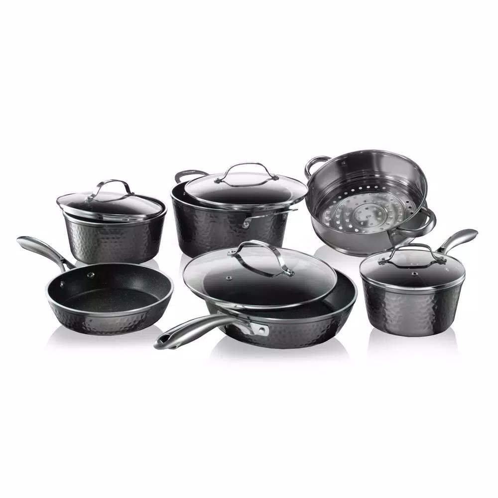 Cheapest π GRANITESTONE 15-Piece Aluminum π¨ Hammered Ultra-Durable Non-Stick Diamond Infused Cookware And Bakeware Set π 2 Cheapest π GRANITESTONE 15-Piece Aluminum π¨ Hammered Ultra-Durable Non-Stick Diamond Infused Cookware And Bakeware Set π - Image 2