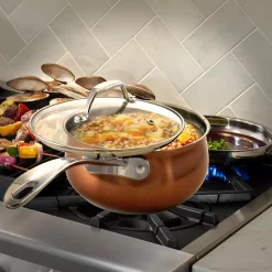 Wholesale 😍 Oster Carabello 2.6 Qt. Stainless Steel Nonstick Sauce Pan In Copper With Glass Lid 👍 -Cheap Cookware Shop unnamed file 1864