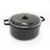 Discount 🧨 BergHOFF GEM 7.7 Qt. Cast Aluminum Nonstick Stock Pot In Black With Glass Lid 😍