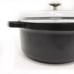 Discount 🧨 BergHOFF GEM 7.7 Qt. Cast Aluminum Nonstick Stock Pot In Black With Glass Lid 😍 -Cheap Cookware Shop unnamed file 1877