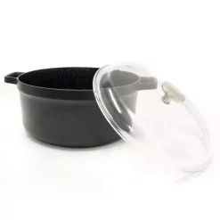 Discount 🧨 BergHOFF GEM 7.7 Qt. Cast Aluminum Nonstick Stock Pot In Black With Glass Lid 😍 -Cheap Cookware Shop unnamed file 1878