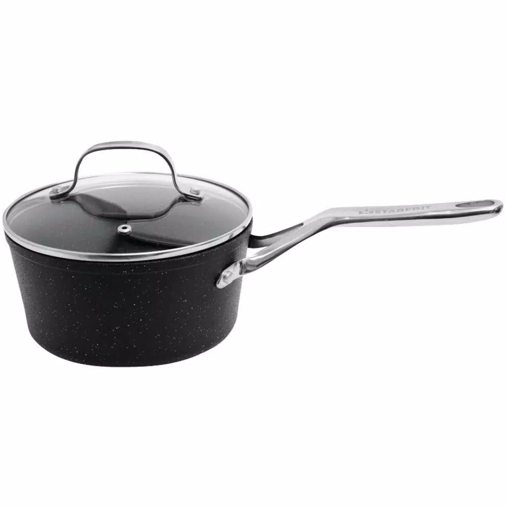 Best reviews of β Starfrit The Rock 3 Qt. Aluminum Nonstick Sauce Pot In Black Speckle With Glass Lid π 1 Best reviews of β Starfrit The Rock 3 Qt. Aluminum Nonstick Sauce Pot In Black Speckle With Glass Lid π