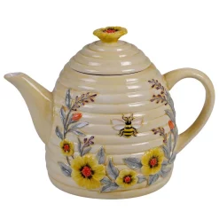 Best reviews of ๐ Certified International Bee Sweet Beehive 3D 32 Oz. 3-Cup Multicolored Teapot ๐คฉ