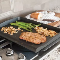 Flash Sale 🛒 Nordic Ware Aluminum Grill Griddle With Backsplash ⌛ -Cheap Cookware Shop unnamed file 19