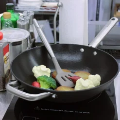 Buy 🔔 BergHOFF Geminis Cast Iron Wok With Nonstick Ceramic 🧥 Coating 👏 -Cheap Cookware Shop unnamed file 190