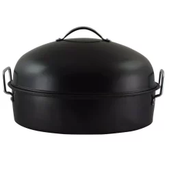 Best Sale ✔️ Gibson Home Kenmar 16 In. Carbon Steel Roaster Pan With High Dome Lide 👍 -Cheap Cookware Shop unnamed file 1900