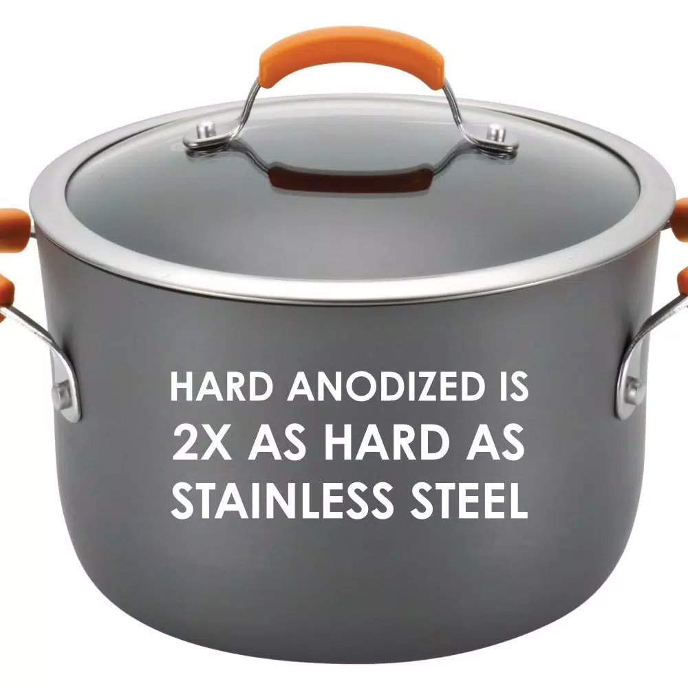Best reviews of 🥰 Rachael Ray Classic Brights 3 Qt. Hard-Anodized Aluminum Nonstick Sauce Pan In Orange And Gray With Glass Lid 🥰 5 Best reviews of 🥰 Rachael Ray Classic Brights 3 Qt. Hard-Anodized Aluminum Nonstick Sauce Pan In Orange And Gray With Glass Lid 🥰 - Image 5