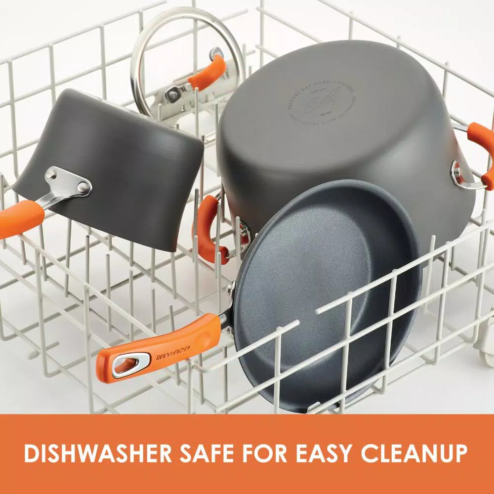 Best reviews of 🥰 Rachael Ray Classic Brights 3 Qt. Hard-Anodized Aluminum Nonstick Sauce Pan In Orange And Gray With Glass Lid 🥰 7 Best reviews of 🥰 Rachael Ray Classic Brights 3 Qt. Hard-Anodized Aluminum Nonstick Sauce Pan In Orange And Gray With Glass Lid 🥰 - Image 7