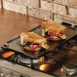 Hot Sale 🤩 Lodge Double Play 16.75 In. Black Cast Iron Reversible Stovetop Griddle 👏 -Cheap Cookware Shop unnamed file 1941