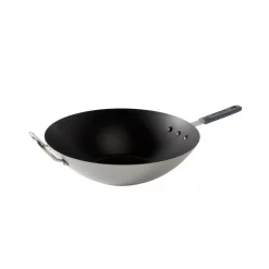 Best deal ✨ Nordic Ware Restaurant 14 In. Aluminum Nonstick Wok In Silver 🌟