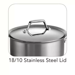 Deals 😀 Tramontina Gourmet Prima 3 Qt. Stainless Steel Sauce Pan With Lid ⌛ -Cheap Cookware Shop unnamed file 197