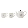 Top 10 🎉 3R Studios 20 Oz. White Stackable Teapot And Mugs ⭐