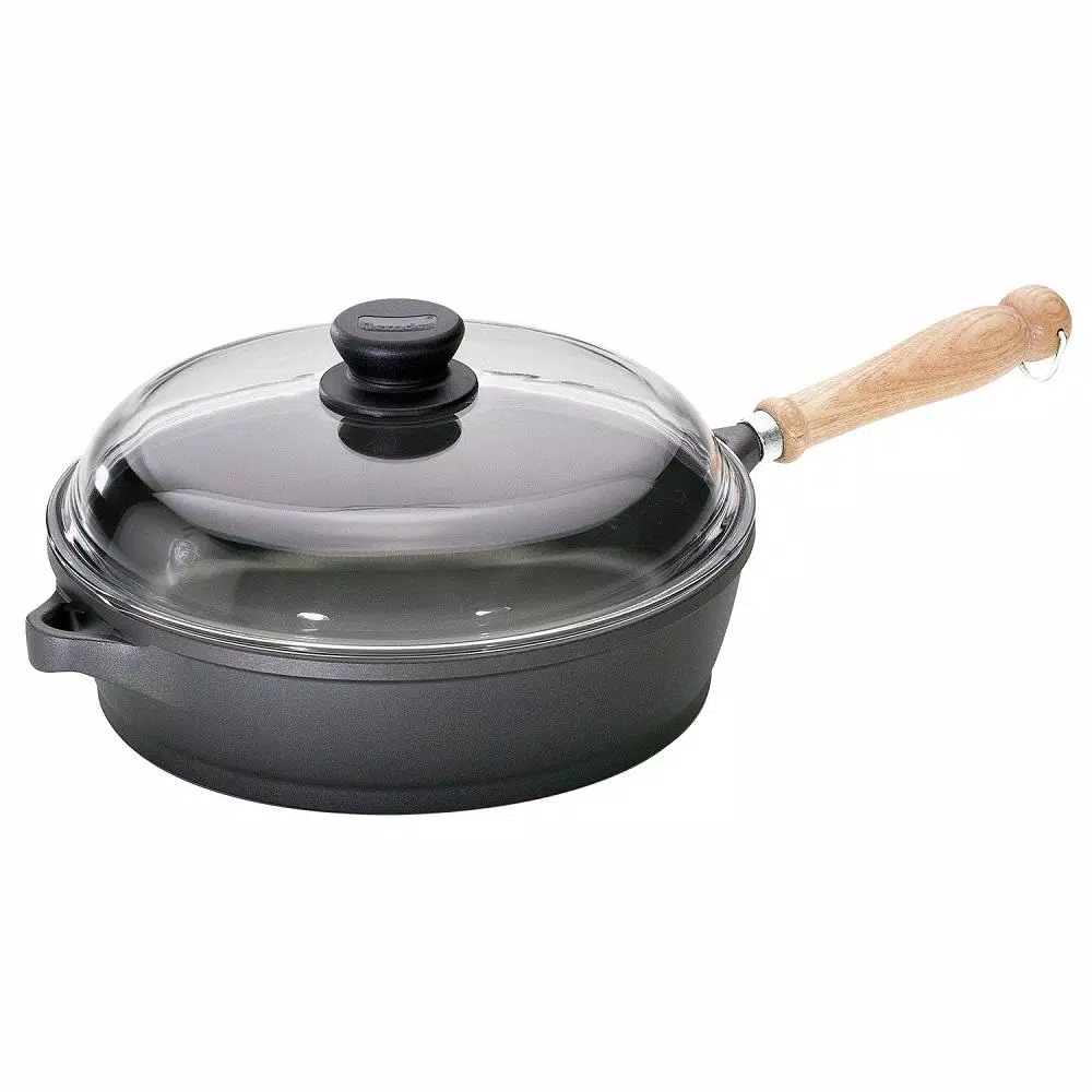 New π Berndes Tradition 4.25 Qt. Cast Aluminum Nonstick Saute Pan In Gray With Glass Lid π 1 New π Berndes Tradition 4.25 Qt. Cast Aluminum Nonstick Saute Pan In Gray With Glass Lid π