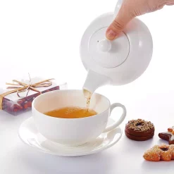 Wholesale 💯 MALACASA White Porcelain Teapot 11 Ounce Tea For One Set 1 Piece Teacup And Saucer 🤩 -Cheap Cookware Shop unnamed file 2055