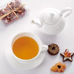 Wholesale 💯 MALACASA White Porcelain Teapot 11 Ounce Tea For One Set 1 Piece Teacup And Saucer 🤩 -Cheap Cookware Shop unnamed file 2056