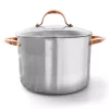 Budget 😍 Oster Merrick 16 Qt. Stainless Steel Stock Pot With Glass Lid 😀
