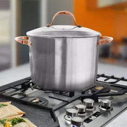 Budget 😍 Oster Merrick 16 Qt. Stainless Steel Stock Pot With Glass Lid 😀 -Cheap Cookware Shop unnamed file 2063
