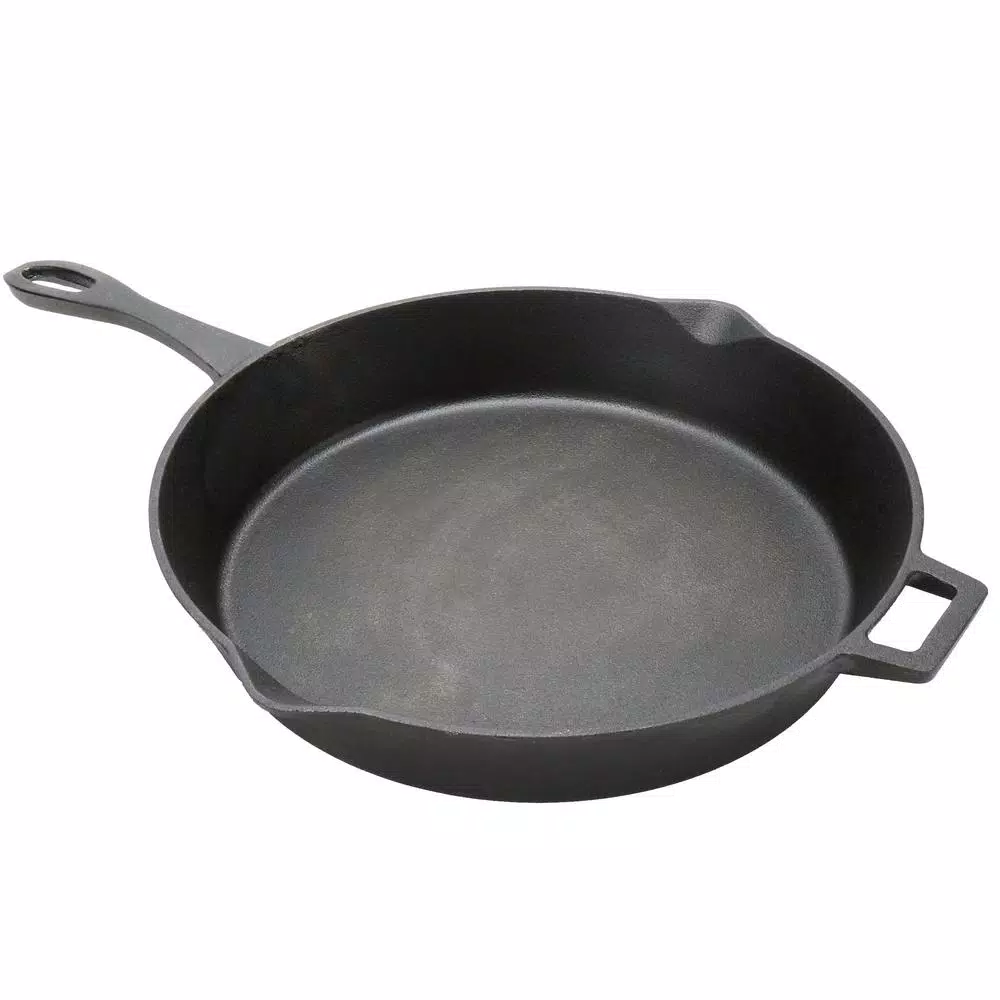 Discount ๐ Bayou Classic 14 In. Cast Iron Skillet In Black ๐ 2 Discount ๐ Bayou Classic 14 In. Cast Iron Skillet In Black ๐ - Image 2