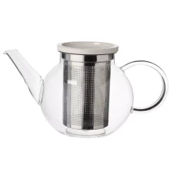 Hot Sale 👏 Villeroy &amp; Boch Villeroy & Boch Artesano Hot Beverages 4-Cup Medium Teapot With Strainer 😉