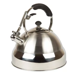 Coupon 👍 Creative Home Saturn 11.2-Cup Stovetop Tea Kettle In Silver 🛒