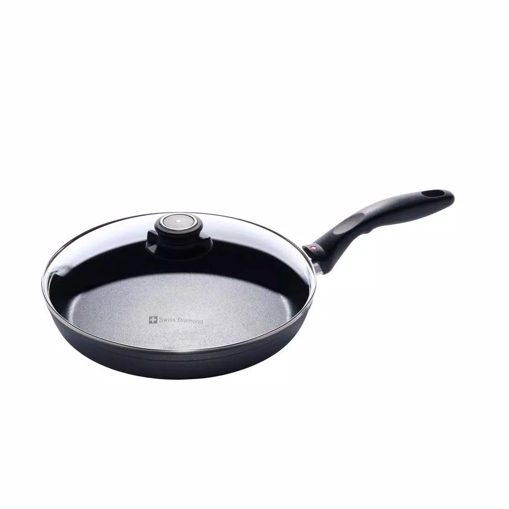 Flash Sale β€οΈ Swiss Diamond Classic Series 10.25 In. Cast Aluminum Nonstick Frying Pan In Grey With Glass Lid π― 2 Flash Sale β€οΈ Swiss Diamond Classic Series 10.25 In. Cast Aluminum Nonstick Frying Pan In Grey With Glass Lid π― - Image 2