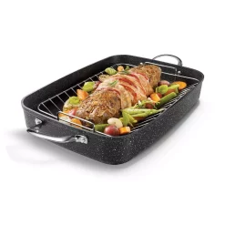 Outlet 😍 Starfrit Rock Roaster With Rack In Black 🌟 -Cheap Cookware Shop unnamed file 2160