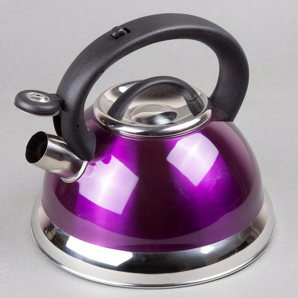 Brand new 🔥 Creative Home Alexa 12-Cup Stovetop Tea Kettle In Purple 😉 2 Brand new 🔥 Creative Home Alexa 12-Cup Stovetop Tea Kettle In Purple 😉 - Image 2