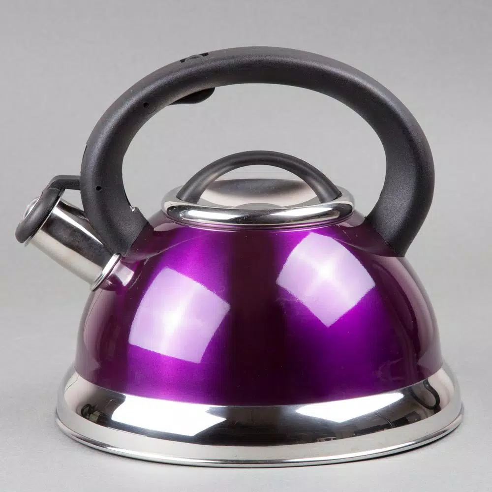 Brand new 🔥 Creative Home Alexa 12-Cup Stovetop Tea Kettle In Purple 😉 4 Brand new 🔥 Creative Home Alexa 12-Cup Stovetop Tea Kettle In Purple 😉 - Image 4