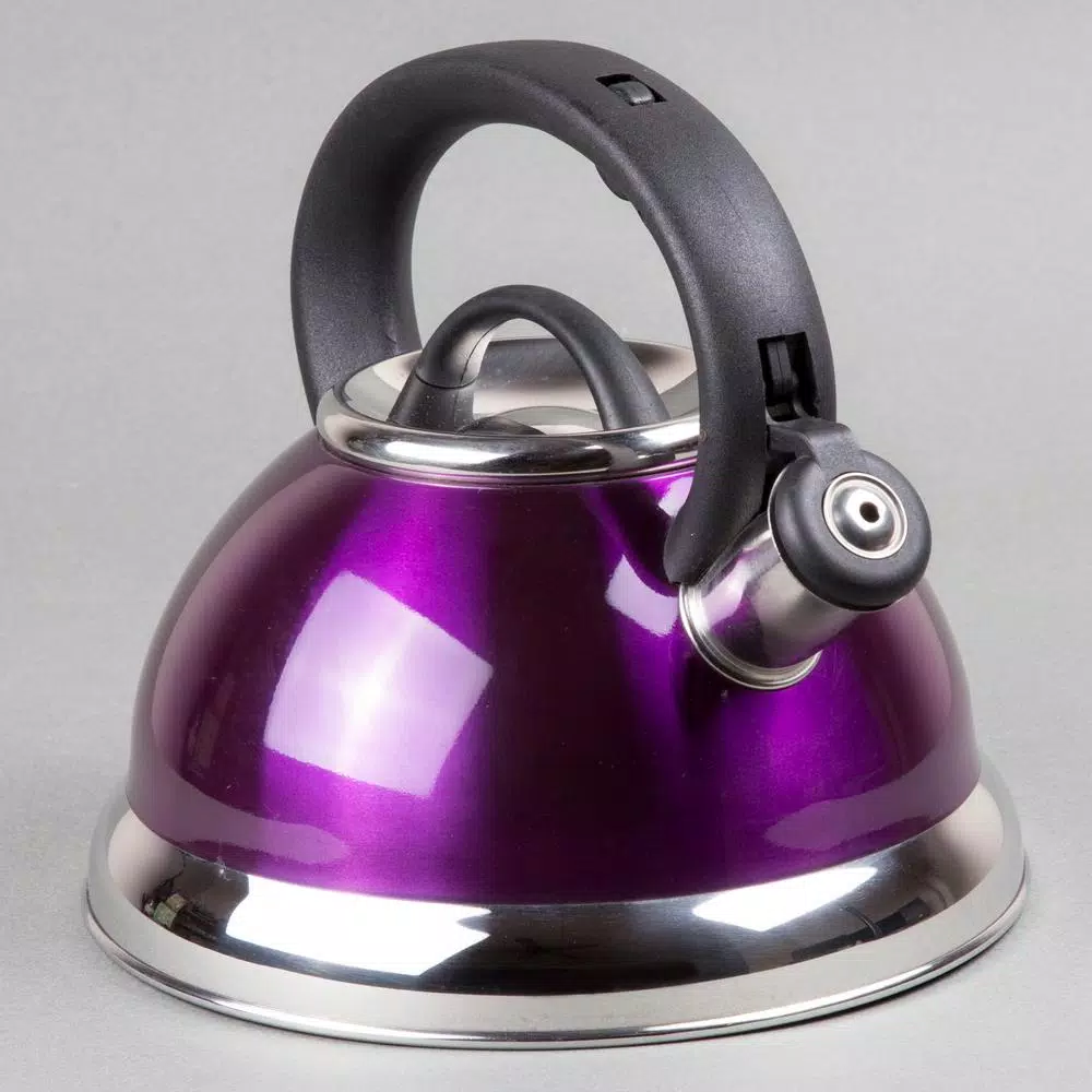Brand new 🔥 Creative Home Alexa 12-Cup Stovetop Tea Kettle In Purple 😉 5 Brand new 🔥 Creative Home Alexa 12-Cup Stovetop Tea Kettle In Purple 😉 - Image 5