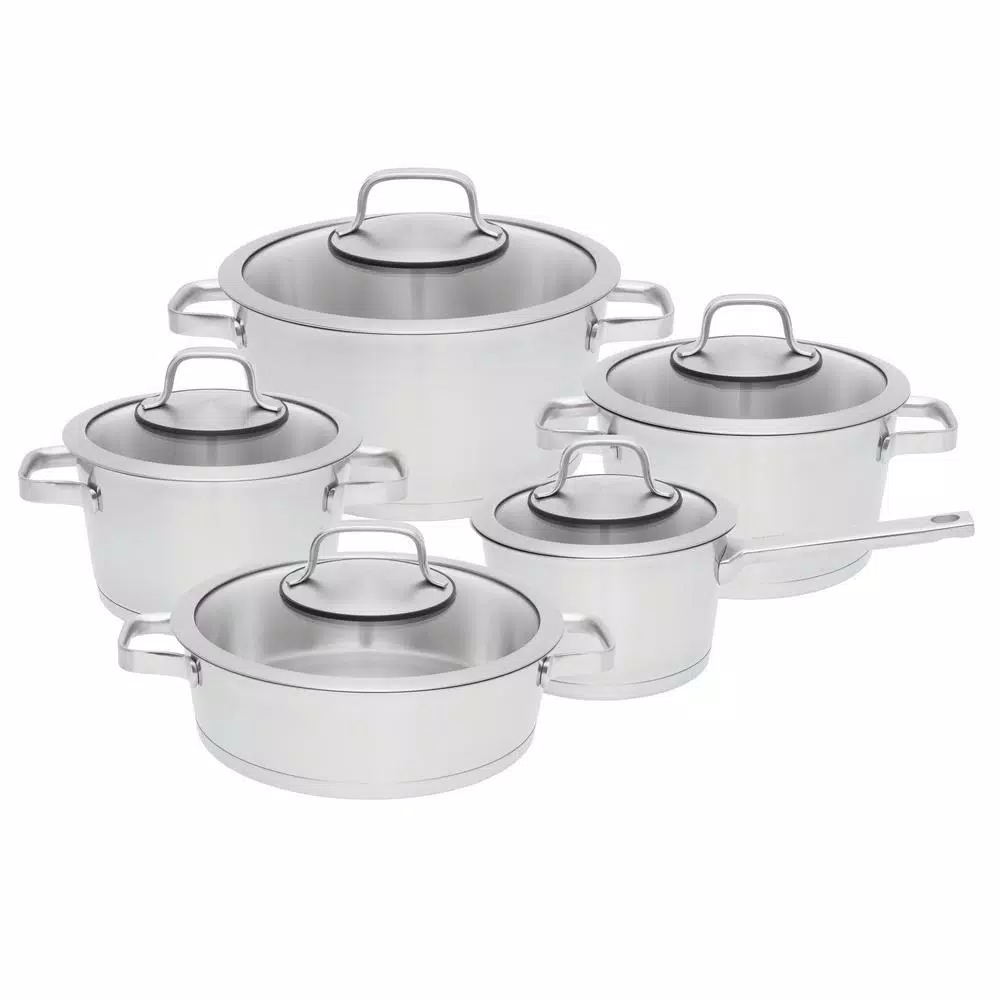 Top 10 🤩 BergHOFF Essentials Manhattan 10-Piece Stainless Steel Cookware Set 🥰 1 Top 10 🤩 BergHOFF Essentials Manhattan 10-Piece Stainless Steel Cookware Set 🥰