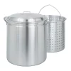Best deal ⌛ Bayou Classic 60 Qt. Aluminum Stock Pot In Silver With Lid 👍
