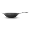 Hot Sale 🎁 Calphalon Premier Large 13 In. Hard-Anodized Nonstick Flat Bottom Wok 🤩