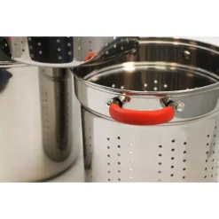 Discount 🥰 ExcelSteel 12 Qt. Stainless Steel Multi-Cooker Pasta Pot With Lid And Red Silicone Handles ⌛ 12 Discount 🥰 ExcelSteel 12 Qt. Stainless Steel Multi-Cooker Pasta Pot With Lid And Red Silicone Handles ⌛ -Cheap Cookware Shop unnamed file 2257
