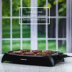 Best Pirce ❤️ Ovente 1000-Watt Portable Electric Indoor Smokeless Grill With Non-Stick Aluminum Grilling Plate And Oil Drip Pan, Copper 😍 -Cheap Cookware Shop unnamed file 2288
