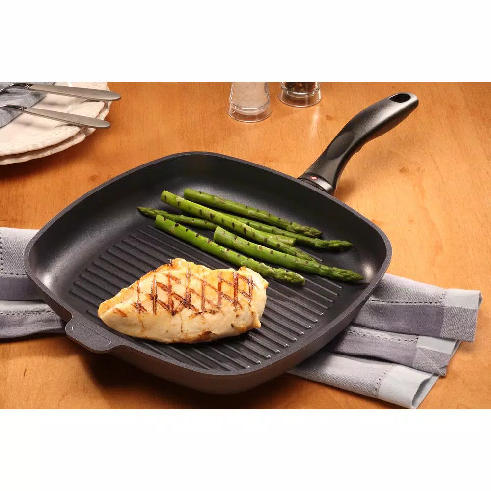 Buy π Swiss Diamond Classic Series Induction 12 In. Cast Aluminum Nonstick Grill Pan In Gray β 2 Buy π Swiss Diamond Classic Series Induction 12 In. Cast Aluminum Nonstick Grill Pan In Gray β - Image 2