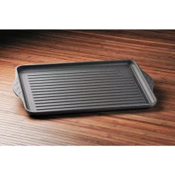 Cheap 👍 Swiss Diamond Classic Series 17 In. Cast Aluminum Nonstick Double Burner Grill In Gray 😀 -Cheap Cookware Shop unnamed file 2335