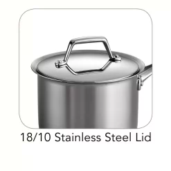 Flash Sale 🔥 Tramontina Gourmet Prima 2 Qt. Stainless Steel Sauce Pan With Lid 🔥 -Cheap Cookware Shop unnamed file 2365