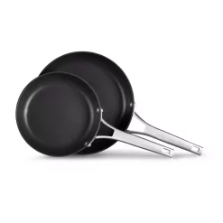 Discount 🎁 Calphalon Premier 2-Piece Hard-Anodized Aluminum Nonstick Frying Pan Set In Black 🌟