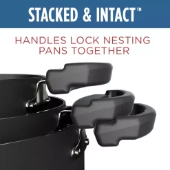 Outlet 💯 Farberware Neat Nest Space Saving 6 Qt. Aluminum Nonstick Sauce Pot In Black With Glass Lid 😉 -Cheap Cookware Shop unnamed file 2403