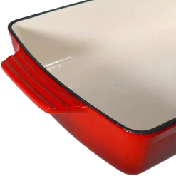 Budget 🎁 Sunnydaze Decor Cast Iron Deep Baking Dish Roaster Pan With Red Enameled 🧨 -Cheap Cookware Shop unnamed file 2413