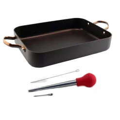 Best reviews of 🔔 BergHOFF Ouro 3-Piece Black Roasting Pan ❤️