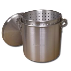 Best reviews of 👏 King Kooker 80 Qt. Aluminum Stock Pot In Silver With Lid ⌛
