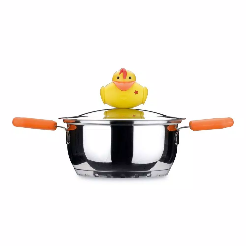 Buy β BergHOFF Sheriff Duck 1.1 Qt. Stainless Steel Dutch Oven In Silver With Glass Lid π₯° 2 Buy β BergHOFF Sheriff Duck 1.1 Qt. Stainless Steel Dutch Oven In Silver With Glass Lid π₯° - Image 2