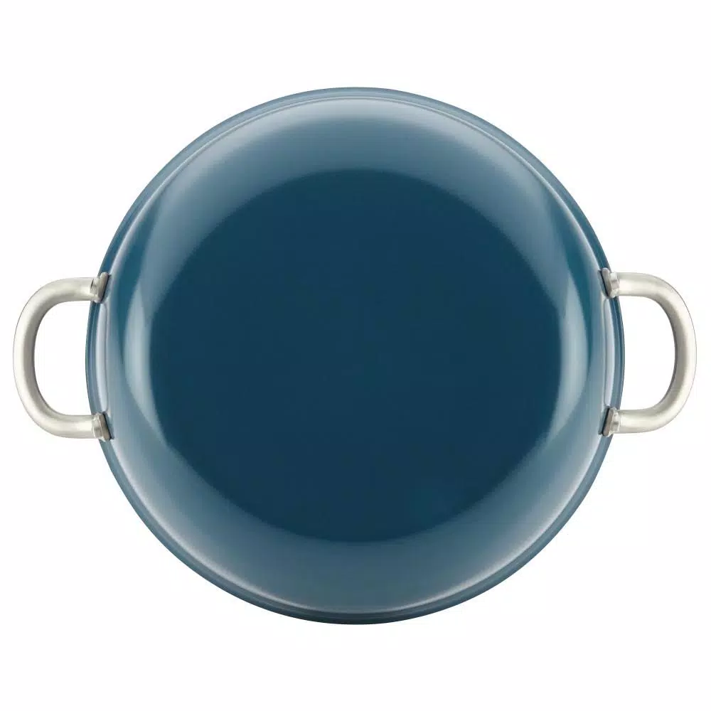 Buy π Ayesha Curry Home Collection 7.5 Qt. Aluminum Nonstick Stock Pot In Twilight Teal With Glass Lid π 3 Buy π Ayesha Curry Home Collection 7.5 Qt. Aluminum Nonstick Stock Pot In Twilight Teal With Glass Lid π - Image 3